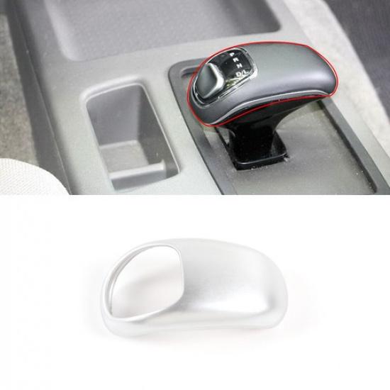 ABS Silver Interior Gear Shift Head Decor Cover Trim for Nissan Frontier 14