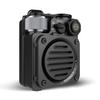 MUZEN Wild Mini 2-го поколения, портативный уличный небольшой динамик с Bluetooth, водонепроницаемый IPX5, зарядка, 3 режима, фонарик Type-C (черный)