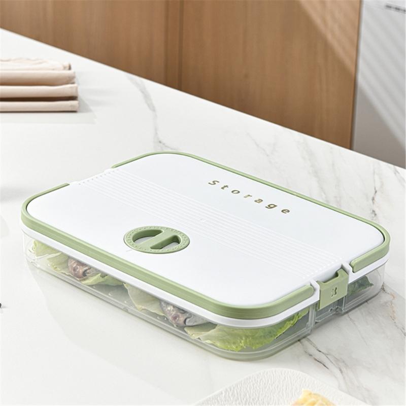 Прозрачный контейнер для хранения пельменей с ручным таймером даты, штабелируемый дизайн, аксессуар для эффективной организации морозильной камеры