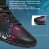 Plus Size Football Boots Man's High Ankle Outdoor Lawn Sneakers Cleats Long Spikes Teenager Soccer Shoes for Kids