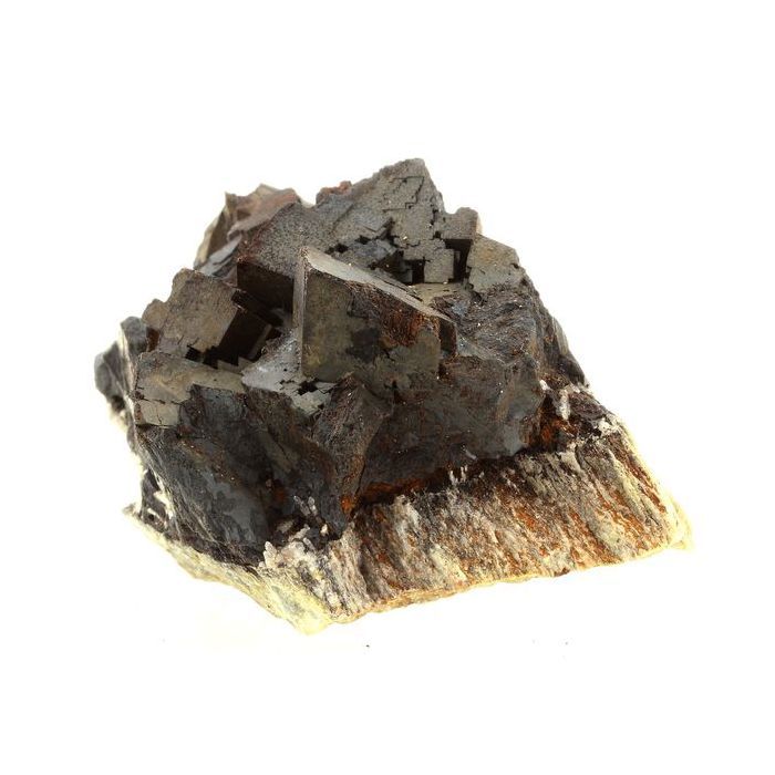 Pierres et Minéraux. Siderite. 827.0 ct. Chachatier, Vaulnaveys-le-Bas, Isère, France.