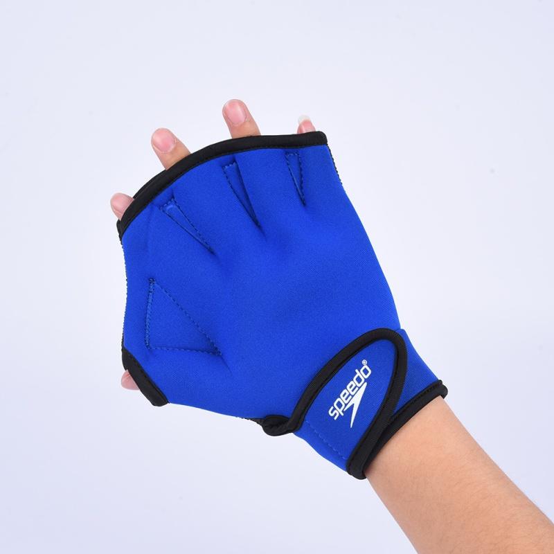 1 Pair Neoprene Diving Gloves Snorkeling Dive Swimming Paddles Palm Webbed Scratch-Resistant Hand Guard Equipment Gloves
