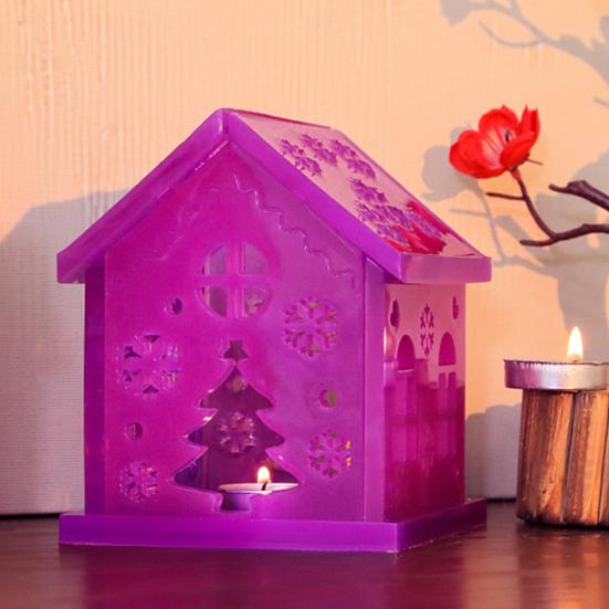 Форма для рождественского пряничного домика, лоток для печенья, шоколадных конфет, легкосъемная силиконовая форма для домика, праздничная форма для выпечки свечей