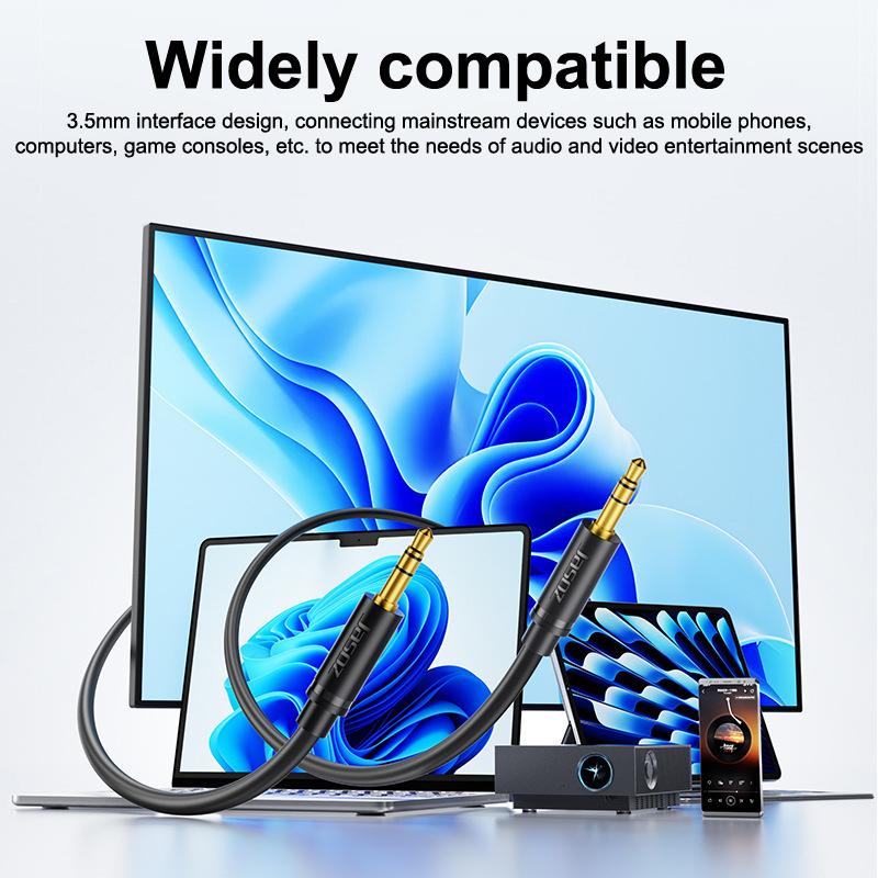 Rca Кабель 3.5Мм На 2Rca Разветвитель Rca Разъем 3.5 Кабель Rca Аудио Кабели Для Смартфона Усилителя Домашнего Кинотеатра ТВ Приставки Aux Кабель Rca