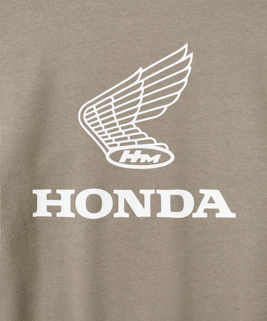 PHYPS MOTORCYCLE Classic Wing Logo Sweat Shirt Brown