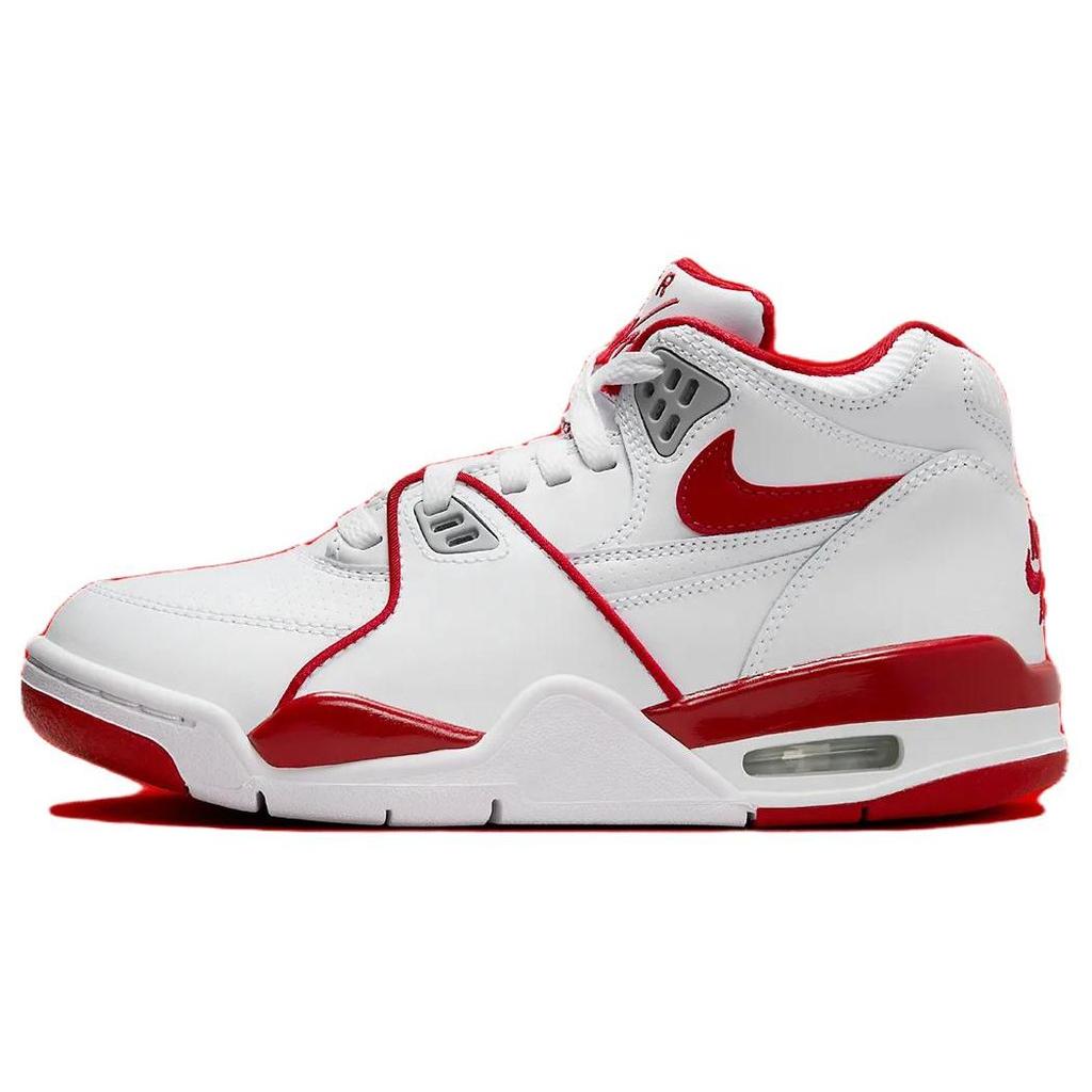 Nike Air Flight 89 GS Alternate 89 Kids Sneakers White Fire-Red HF0406-101