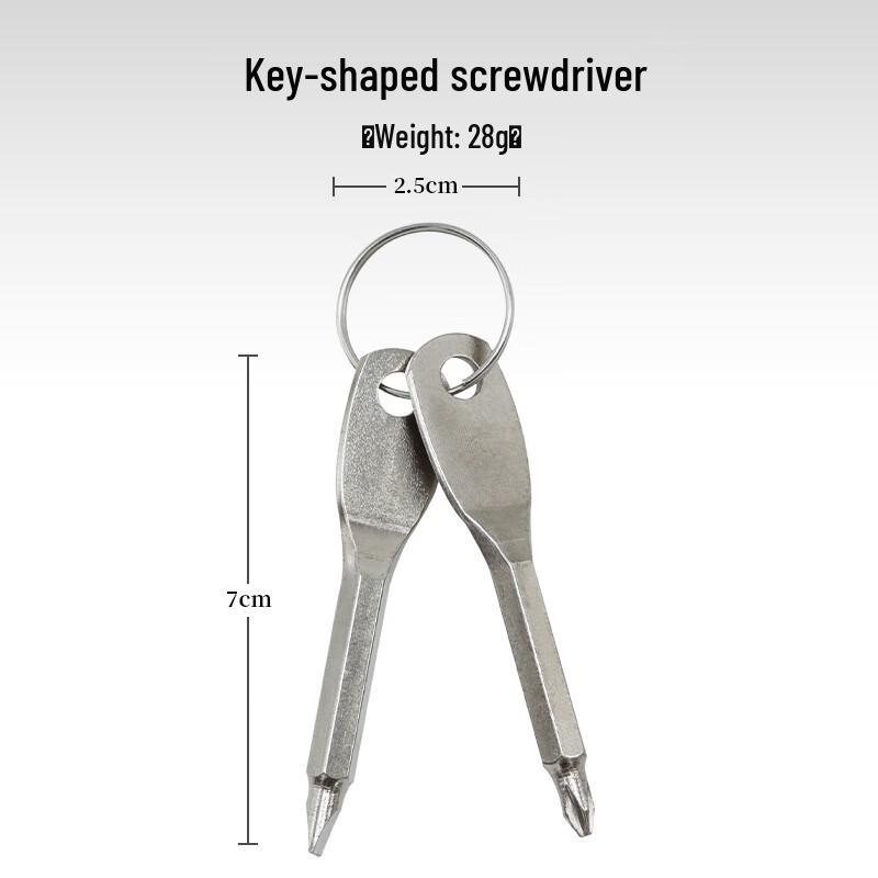 ZISIZ Portable Keychain Screwdriver