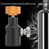 TR21-4 CO2 Adapter Connector with Release Valve   Quick Filling Soda Water for