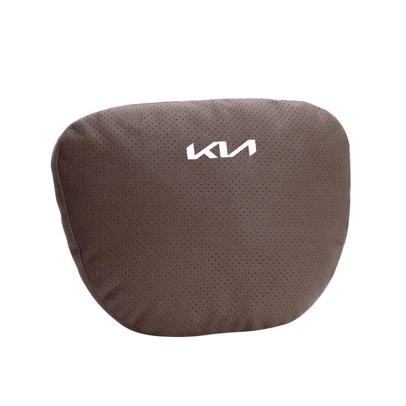 Kia New Logo Car Headrest & Lumbar Support Pillow for K2, Cerato, K3, Sportage, K5, Forte, K4