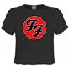 Womens/Ladies Foo Fighters Logo Crop Top