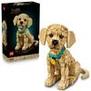 Игрушка LEGO Icon Щенок Золотистого ретривера, Подарок на день рождения, Строительные блоки, Животное, Декор для интерьера, Стильная фигурка, Коллекционная, 11384
