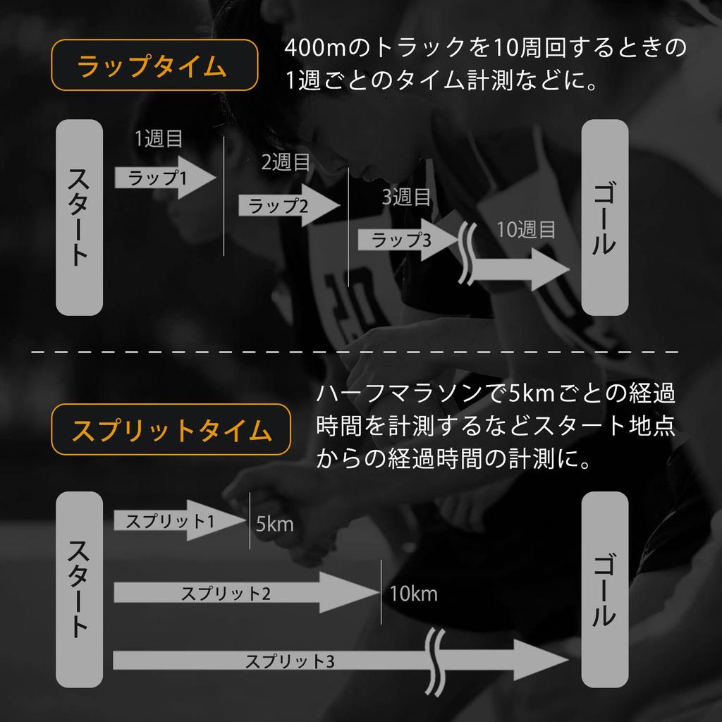 dretec Waterproof Backlit Stopwatch with 100 Memory Large Replaceable Black (IPX7) & 0.01-Second Accuracy, Lap/Split Function, Memories, Countdown,
