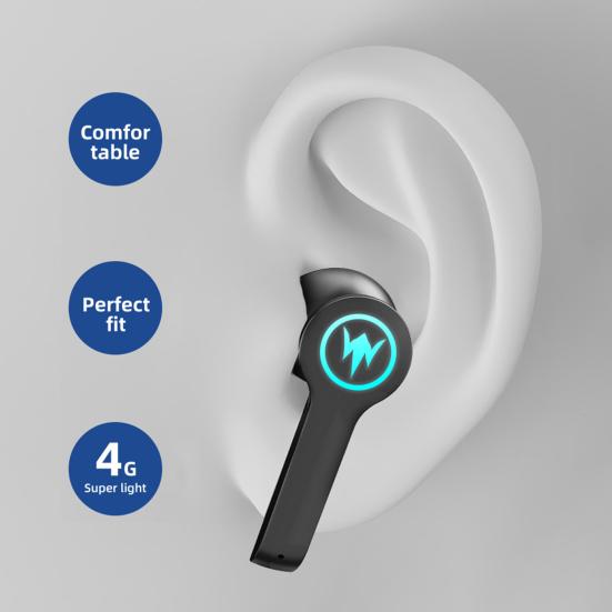 L10 LED Battery Display Bluetooth-compatible 5.1 Headset True Wireless Stereo Waterproof Earphone with Mic