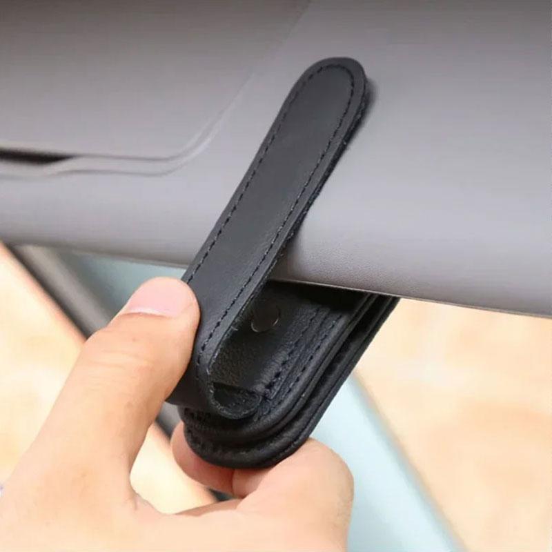 Car Sun Visor Glasses Case Holder Sunglasses Clip rescue tool For Subaru Impreza Forester Outback Legacy Crosstrek XV Leone WRX foi0