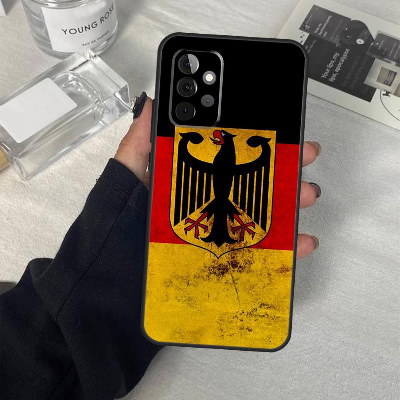 Флаг Германии Баннер Чехол для Samsung Galaxy A14 A24 A34 A54 A51 A71 A13 A23 A33 A53 A73 A12 A22 A32 A52 Чехол