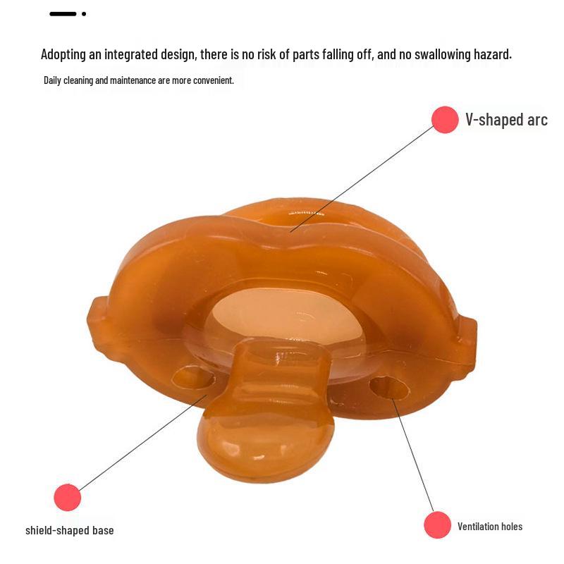 Силиконовый набор пустышек для малышей День и Ночь - Супермягкие, Имитация грудного молока, Двухсторонняя упаковка с коробкой, Помощь для успокоения и сна