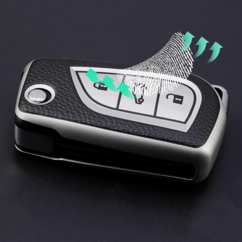 Новый мягкий чехол для ключей из ТПУ, полное покрытие для Toyota Highlander RAV4 Izoa CHR Levin Camry Corolla reiz, защитный чехол с 3 кнопками
