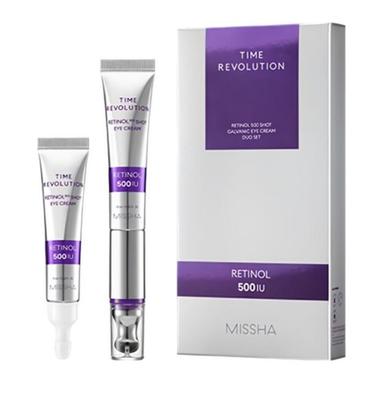 Time Revolution Retinol Eye Cream 500 Shot + Рефилл | Укрепляющий и Осветляющий Уход