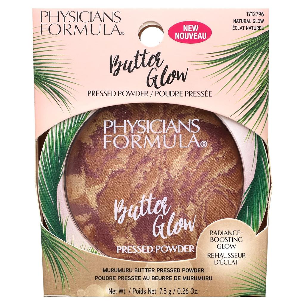 Physicians Formula Butter Glow, Компактная пудра, 1712796 Естественное сияние, 7,5 г (0,26 унции)