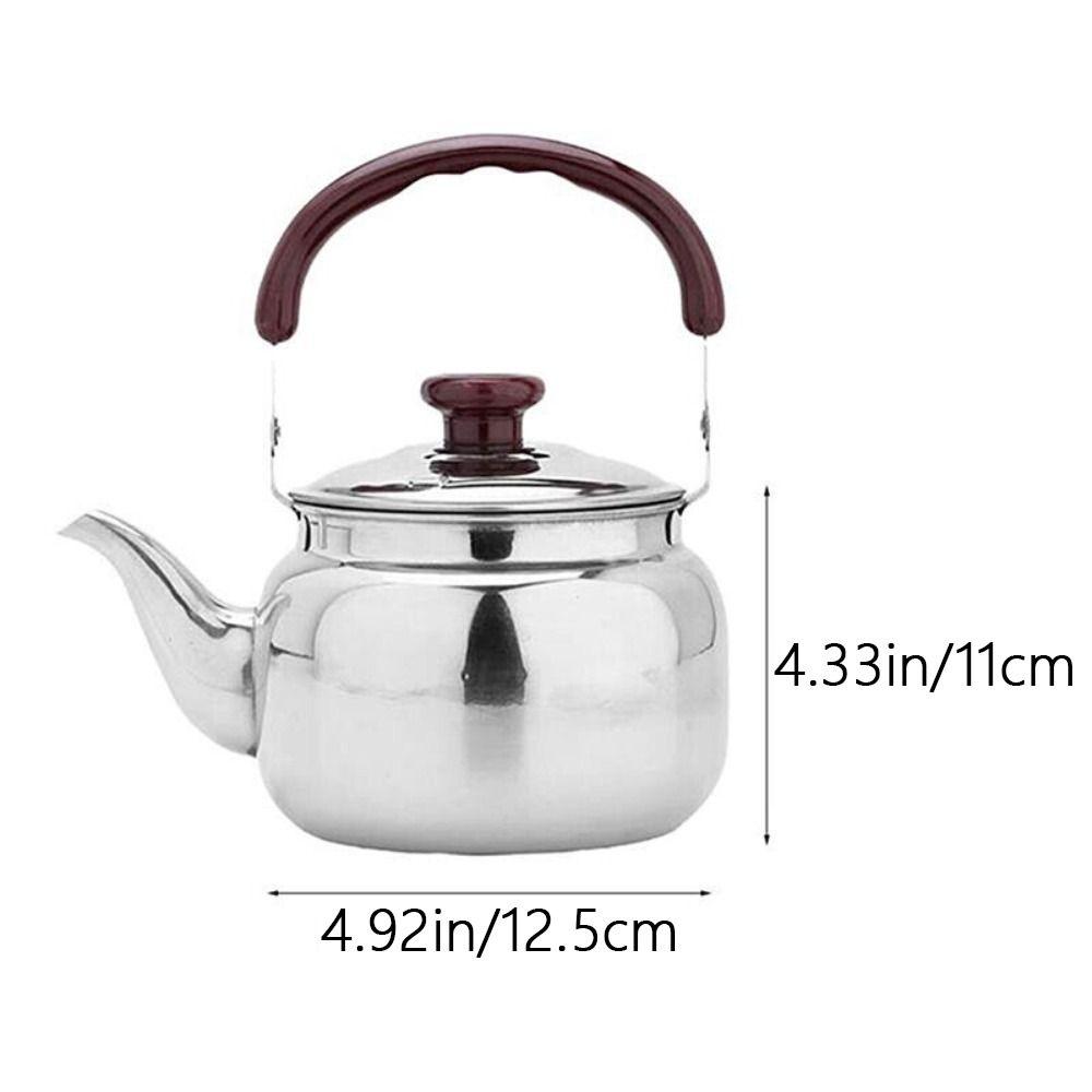 Home Office Restaurant Camping Water Pot Teapot for Trips Whistling Kettle Water Kettle Teakettle