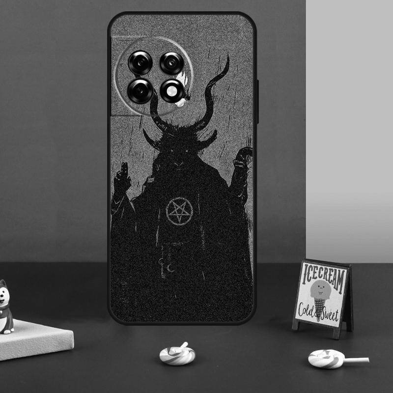 Дьявол Сатана Темное Искусство Для Чехла OnePlus 15 13 12 11 10 13T 10T 10R 12R 13R Для OnePlus Nord 5 CE 3 2 4 Lite N20 N30