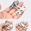 90 Degree Hasp Anti-rust Sturdy High Hardness Safe Door Bolt Lock