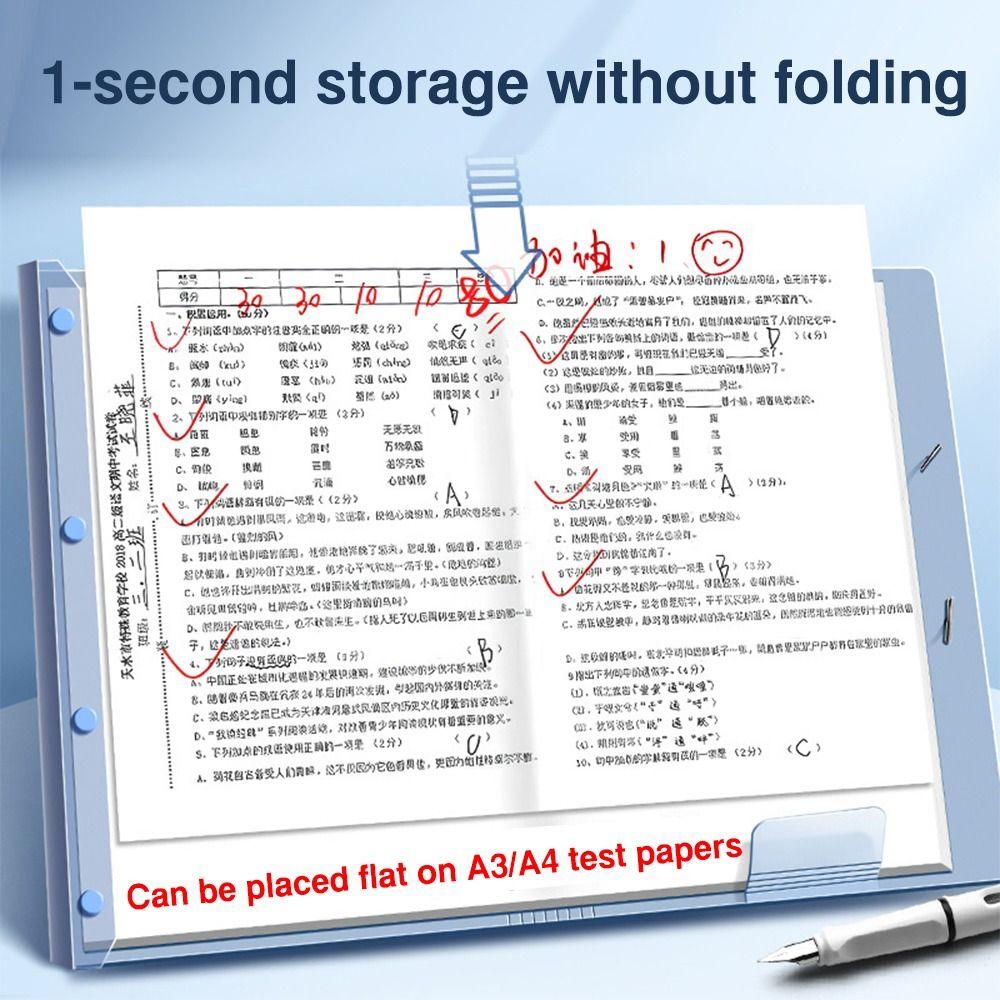 Waterproof A3 File Folder Large Capacity Storage Booklet High Quality Document Bag Student