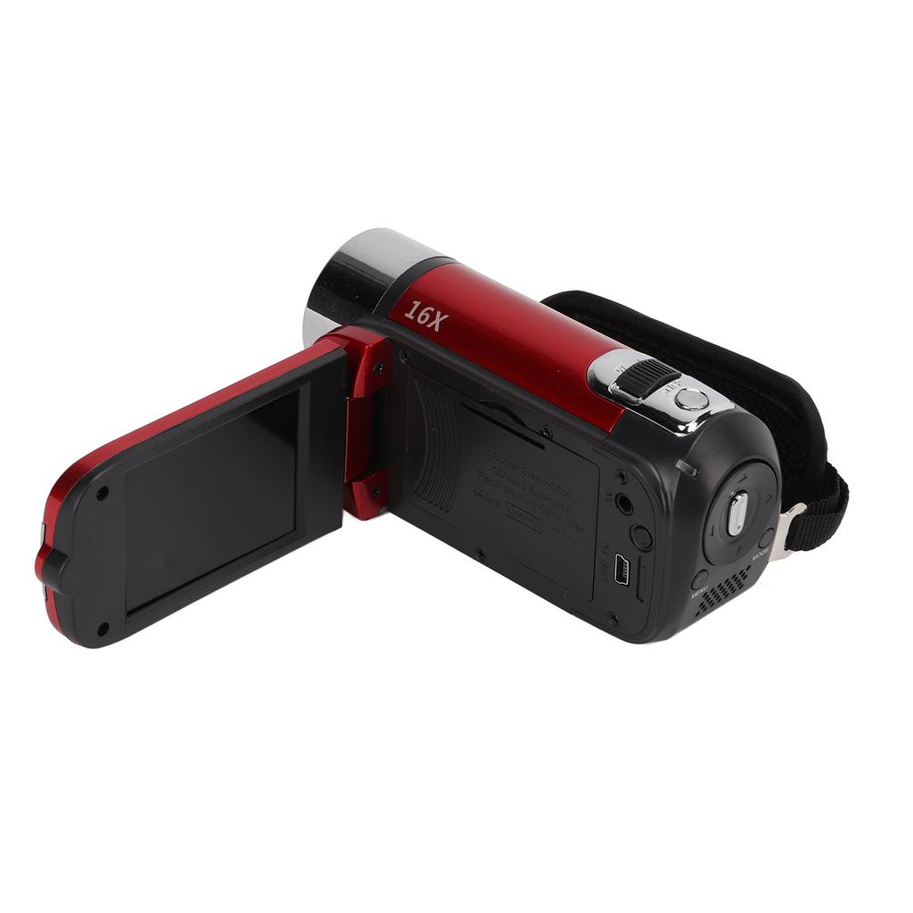 Video Camera Camcorder Full HD Camera Recorder 270 Degrees Rotation 2.7 Inch Color Screen 16X Zoom Digital