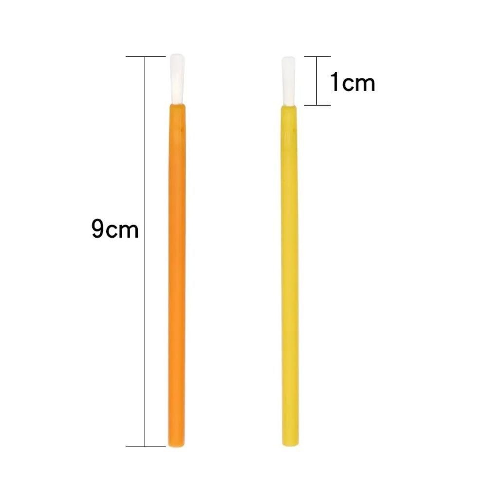 Кисти для макияжа Hubinine 100 шт. одноразовая нейлоновая кисть для губ палочка для чистки губная помада аппликатор для блеска для губ портативный косметический женский инструмент для макияжа, AA149-02