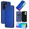 Чехол для телефона VIVO V29 Lite из углеродного волокна с поддержкой нескольких карт: Нейтральная защитная обложка-книжка