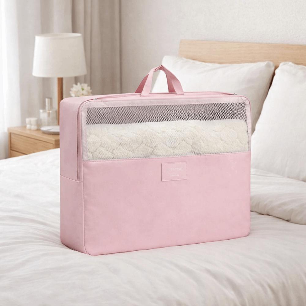 Large Capacity Clothes Quilt Storage Bag Visible Blanket Sorting Bags  Storing Bedding