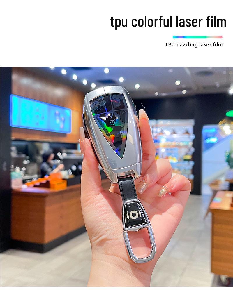 Высококачественная металлическая крышка для ключа Changan Qiyuan A07 2025, A06 New Energy и A05/A07 с пряжкой