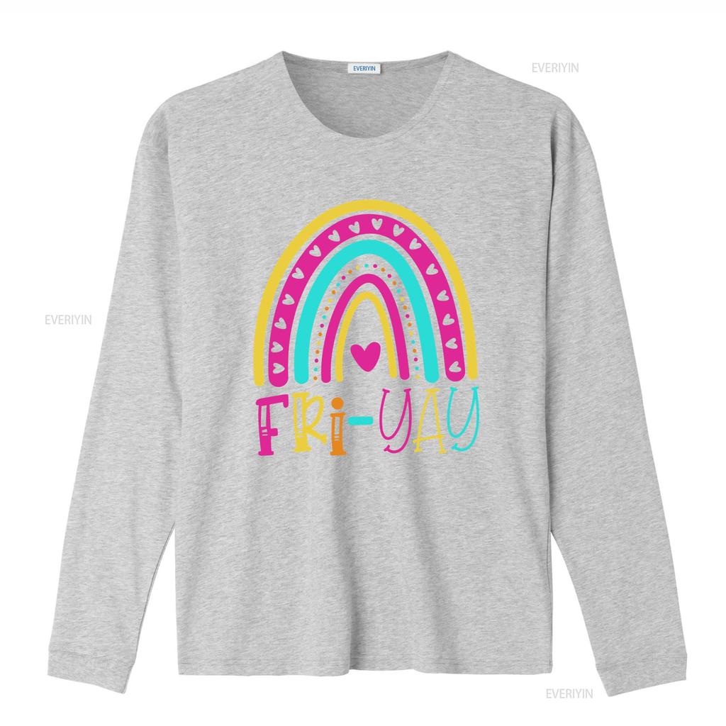 FriYAY T Shirt Fri Yay Cute Teacher Its Fun Friday TGIF s for Women Appreciation vintage Washed Top For Everyday Wear homme