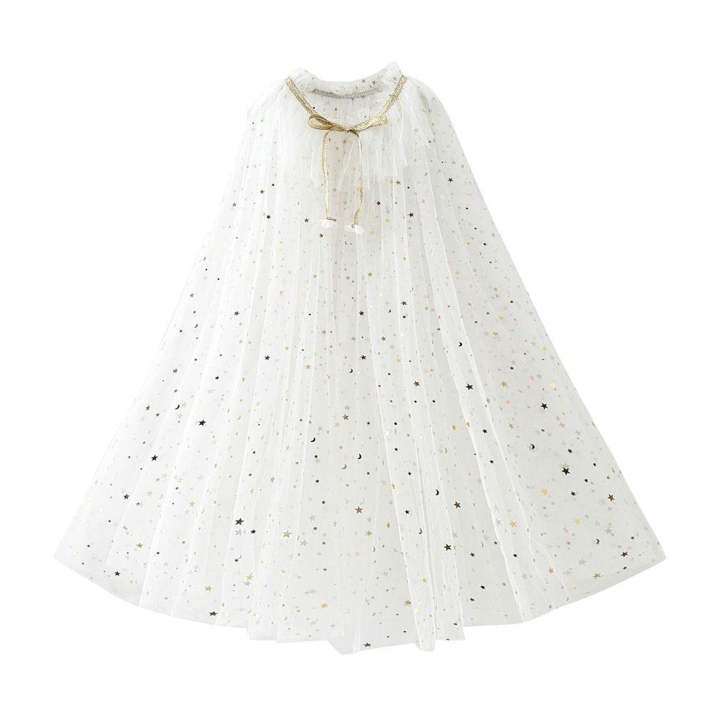 Sweet Girls Princess Cape Cute Girl Tulle Cloak New Children Costume Cloak
