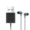 Аудиоприемник Bluetooth 5,0 Mini USB с разъемом 3,5 мм AUX Audio Auto MP3 Music Dongle Адаптер-передатчик для беспроводной клавиатуры FM-радио Динамик