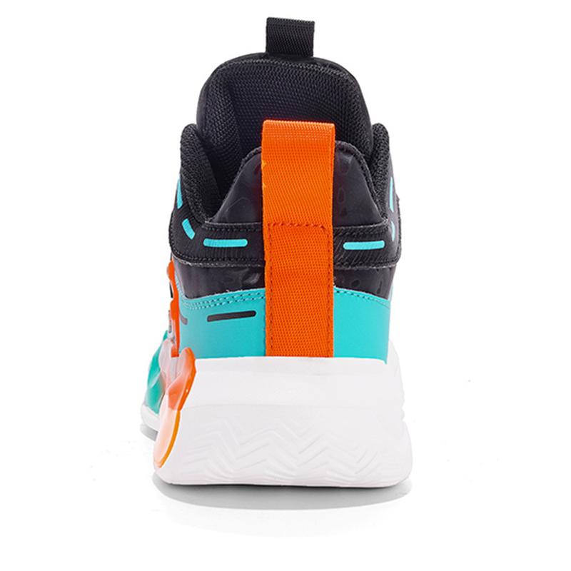 Unisex Sports Shoes Children Luminous Sports Shoes Thick Bottom Fashionable Boys Sports Shoes Rotating Button Girls Sports Shoes