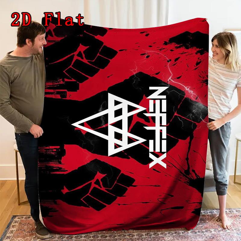 NEFFEX 2D Flat Pattern Flannel Blanket High quality All Seasons Warmth and Comfort Perfect for Christmas Gifts.MMT0918065