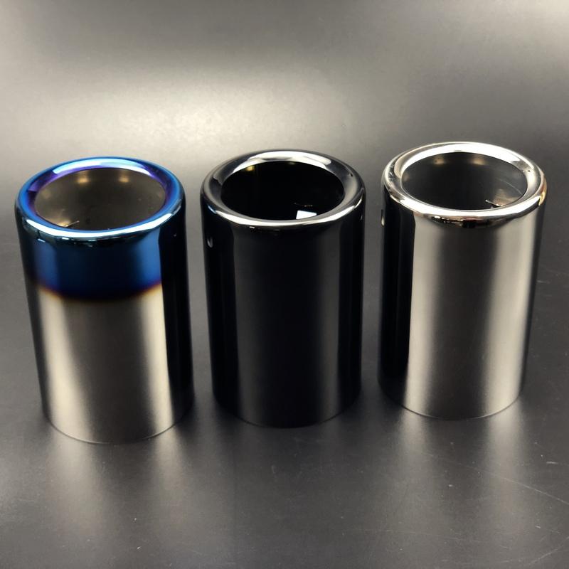 CAR CHROME STAINLESS STEEL EXHAUST TAIL REAR MUFFLER TIP PIPE for BMW E90 E91 E92 E93 F31 F32 F30 320LI 316 325i 328i 3-series
