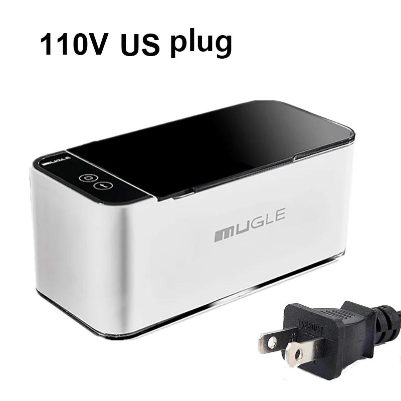 Мощный ультразвуковой очиститель 500 мл 46 кГц для ювелирных изделий, очков, бритвы, печатной платы, часов, протезов, зубов, ультразвуковая стиральная машина