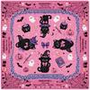 Odorless 2026 Pink Halloween Modern Luxury Mahjong Mat Custom Size Thickness Rubber Base Non-slip Entertainment Table Mat