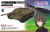PLATZ Girls Panzer IV Tank Lang Kuromorimine Academy Like Older Scale Plastic Model & Destroyer/70(V) Girls' Hetzer's Brother! 1/72 GP72-29