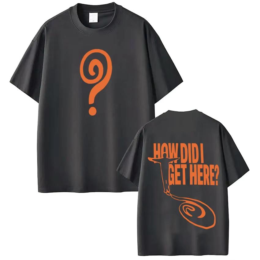 Singer Louis Tomlinson How Did I Get Here Tour 2026 Print Tshirt Men Women Fashion Hiphop Tshirt High Quality Cotton Tshirs