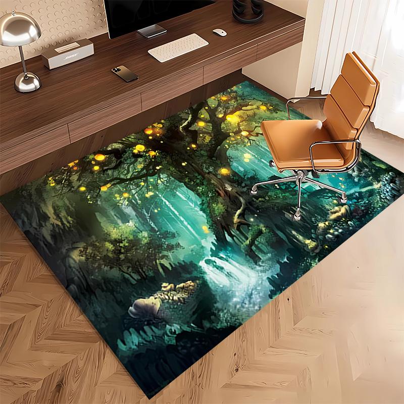 Magic The Gathering Print Area Rug - Soft,Washable Non-Slip Indoor Mat,Living Room,Home Office Decorative Rug