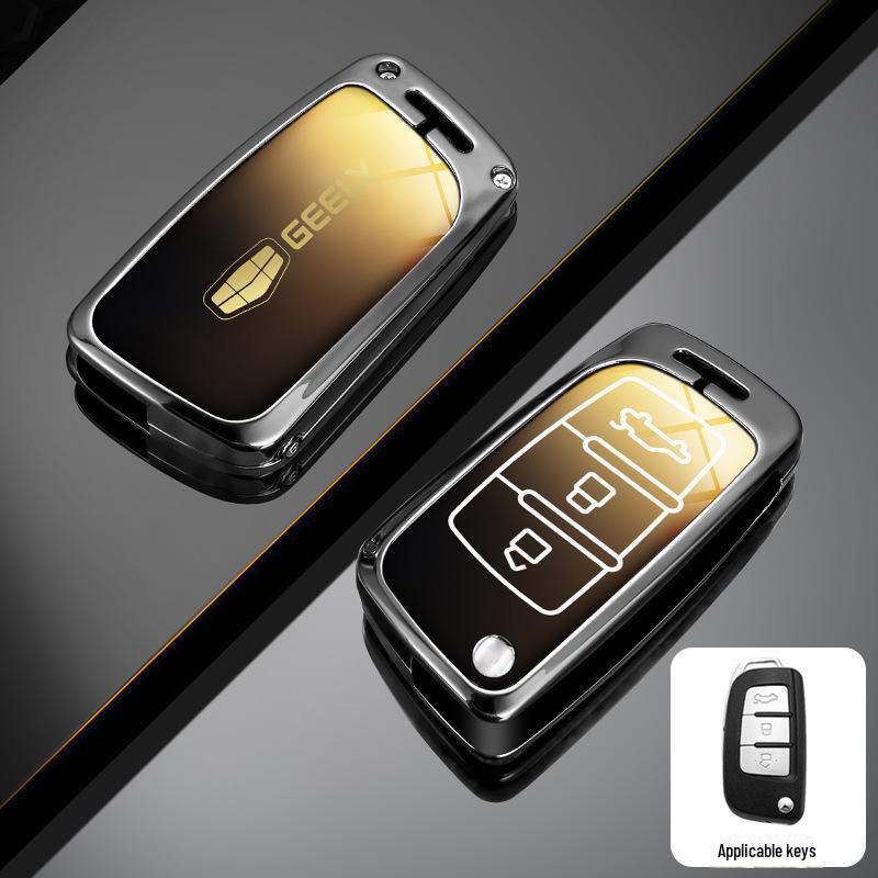 Geely Car Key Cover for Emgrand, Xingyue L, Boyue, Xingrui, Binyue, Bin, Shell, Ruibo, Rui, and Vision X6