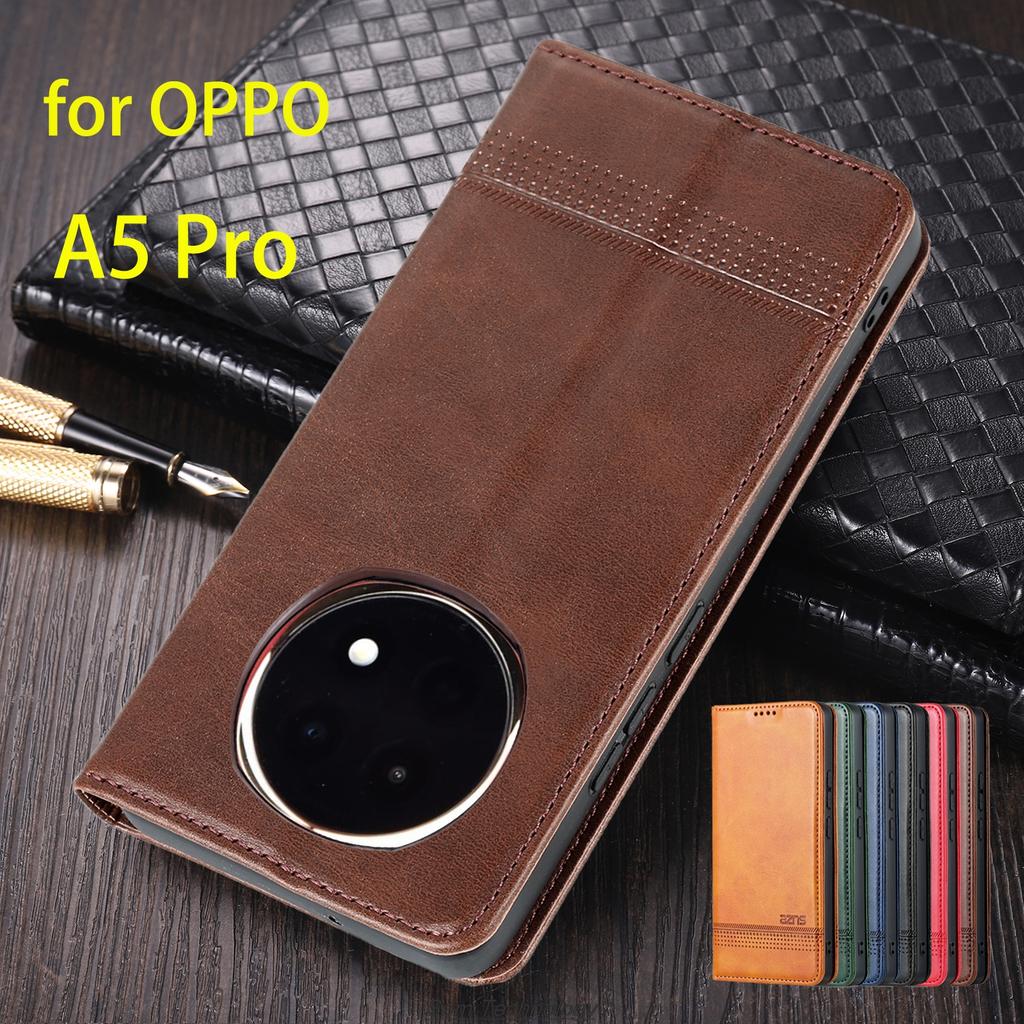Роскошный магнитный адсорбционный кожаный чехол для OPPO A5 Pro A5Pro 6.7" PKP110 откидной защитный чехол Capa Fundas Coque