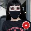 22 мм линзы для склеры, полностью черные, 1 пара контактных линз для Хэллоуина, линзы для косплея, белые линзы, красная сетка, аксессуары для линз Crazy Lens Full Eye