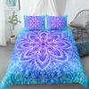 Psychedelic Boho Luxury Bedding Set 2/3PCS With Pillowcase King Mandala Duvet Cover Queen Comforter Cover Polyester Quilt Cover