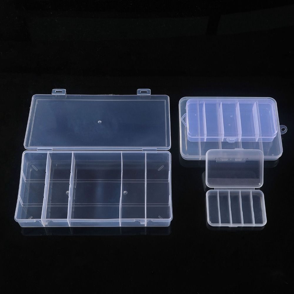 Пластиковый ящик для хранения, квадратные упаковочные коробки, контейнер для горячих ювелирных изделий, бисер, держатель электроинструментов