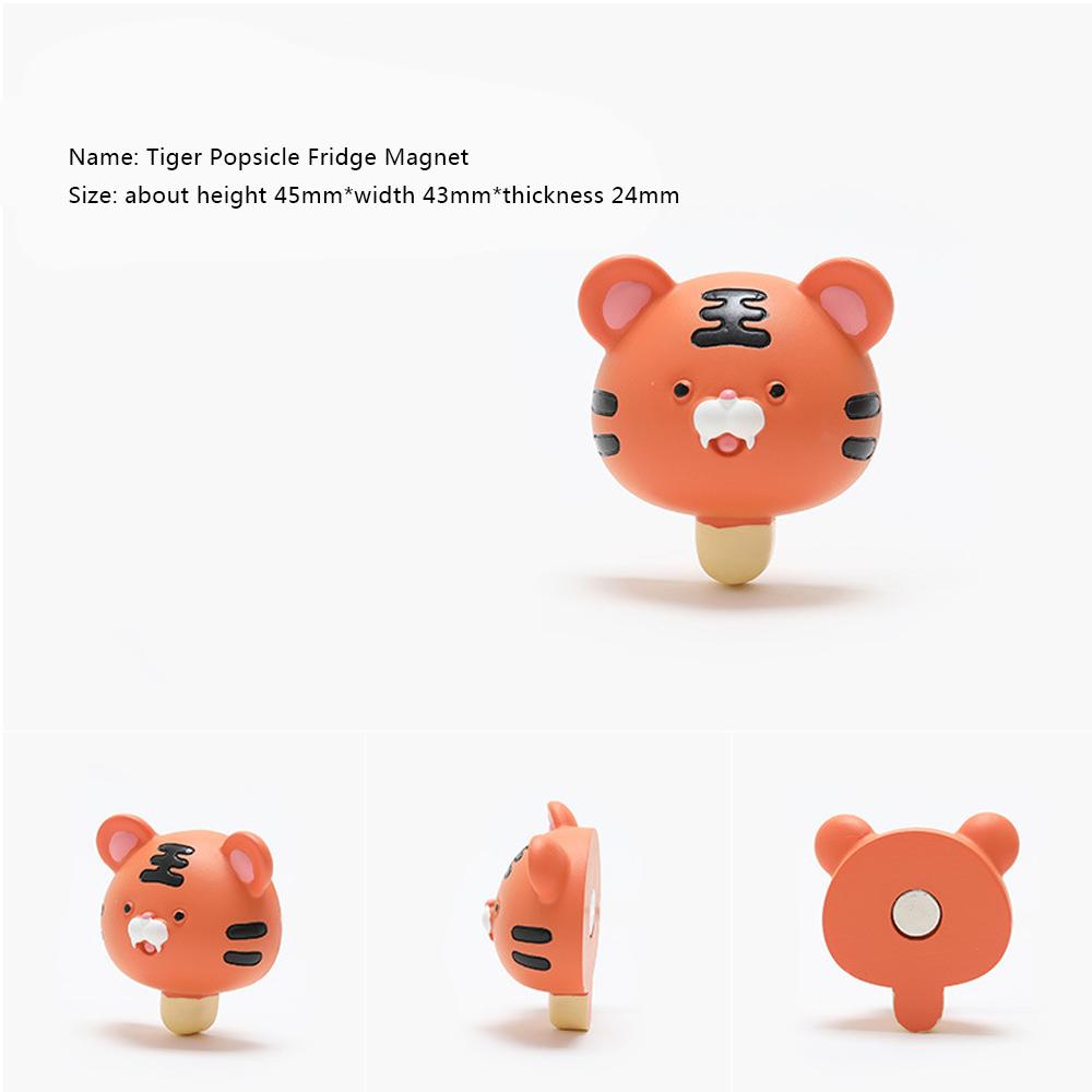 Различные стили животных мультфильм смолы 3D наклейки на холодильник милый дизайн личности сообщение Post-It заметки украшение дома