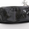 CHANEL Camelia Pouch black enamel Women Used